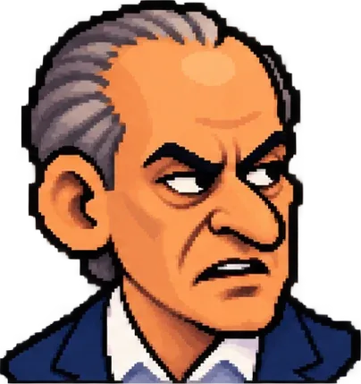 Caricatura de Guto Lima Fina