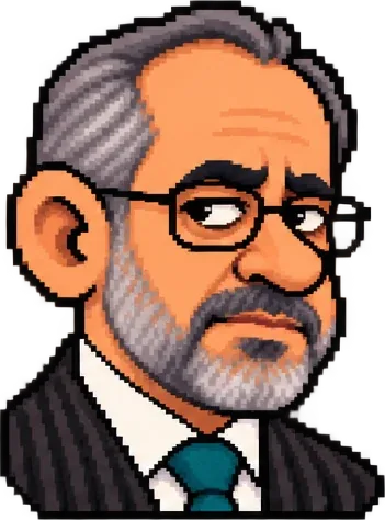Caricatura de André Mendólar