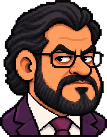 Caricatura de Toninho Roleta